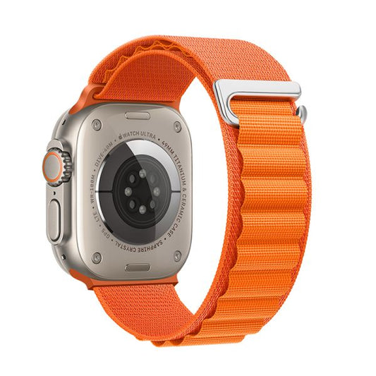 Apple Watch 38 / 40 / 41 / 42mm hoco. iWatch WA20 Climbing series alpine loop nylon strap - orange