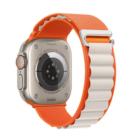Apple Watch 38 / 40 / 41 / 42mm hoco. iWatch WA20 Climbing series alpine loop nylon strap - orange starlight