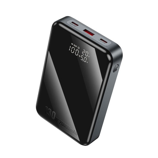hoco. Q30A Fast charge 130W power bank 20000mAh - metal gray