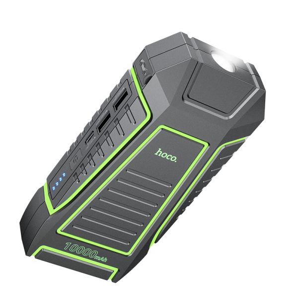 hoco. QS1 Spring car emergency start-up power bank 10000mAh - black