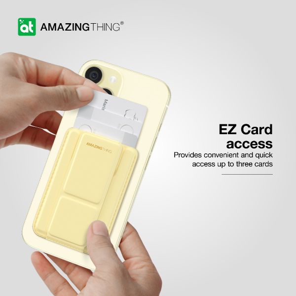 AMAZINGTHING Edition Mag Mag Wallet (MagSafe Compatible) - Beige