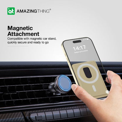AMAZINGTHING Edition Mag Mag Wallet (MagSafe Compatible) - Beige