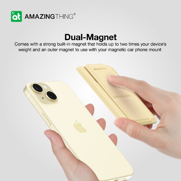 AMAZINGTHING Edition Mag Mag Wallet (MagSafe Compatible) - Beige
