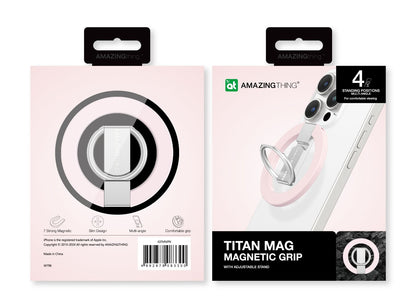AMAZINGTHING Titan Phone Grip (MagSafe Compatible) - Titan Gray