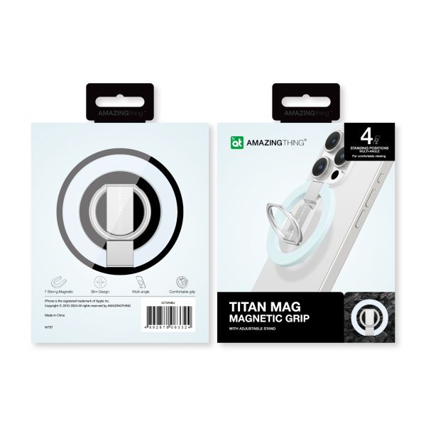AMAZINGTHING Titan Phone Grip (MagSafe Compatible) - Titan Blue