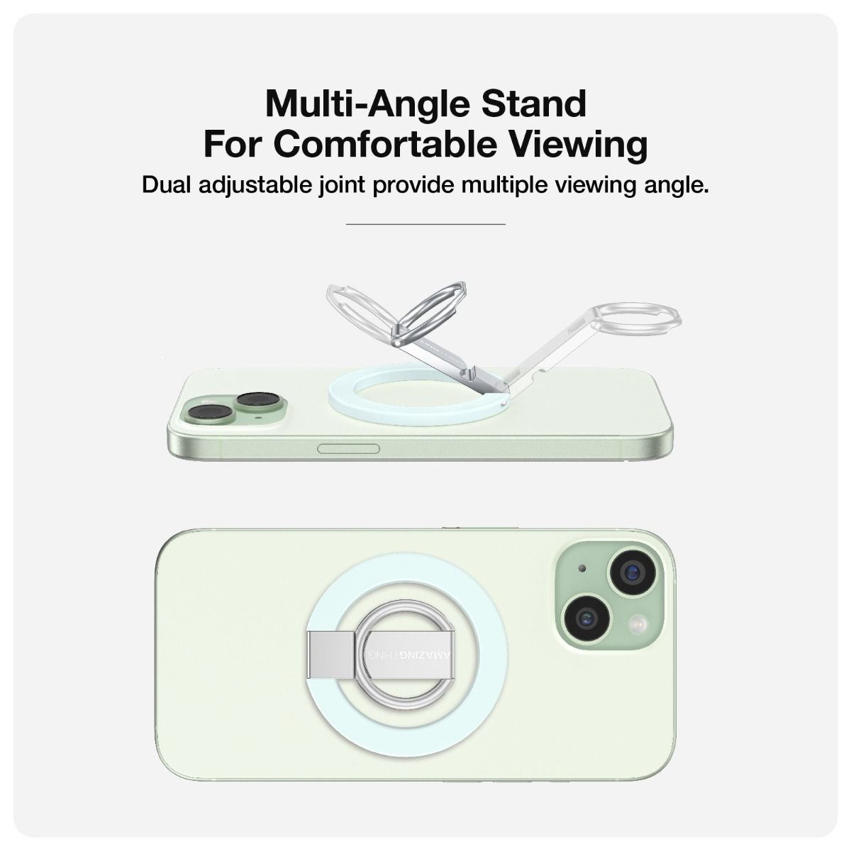 AMAZINGTHING Titan Phone Grip (MagSafe Compatible) - Titan Green