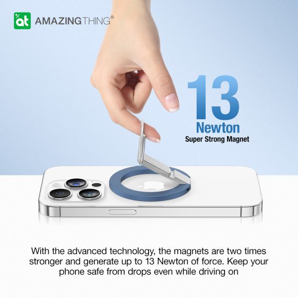 AMAZINGTHING Titan Phone Grip (MagSafe Compatible) - Navy Blue