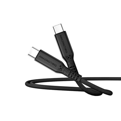 AMAZINGTHING 110cm 60W Thunder Pro USB-C to USB-C - Black