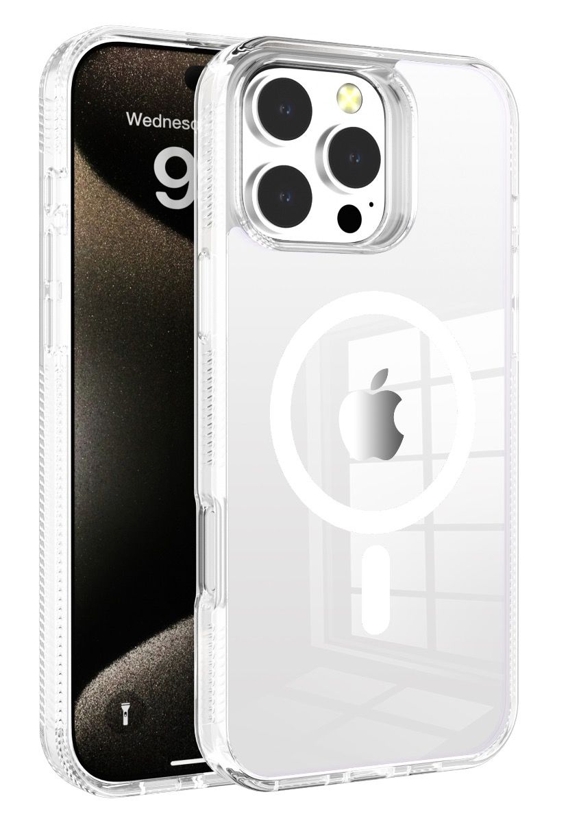 Samsung Galaxy A06 BLACKTECH G styles clear case (MagSafe Compatible) - Clear