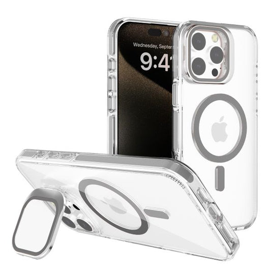 iPhone 16 Plus BLACKTECH J2 With Camera Stand (Magnetic Compatible) - Grey