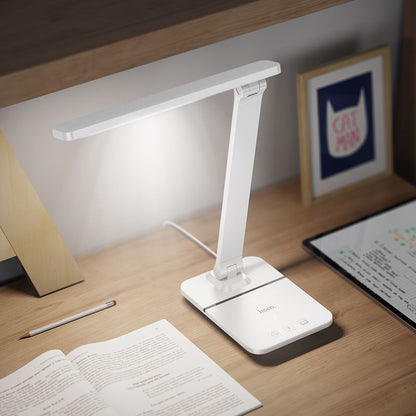 hoco. HX11 Foldable table lamp - white