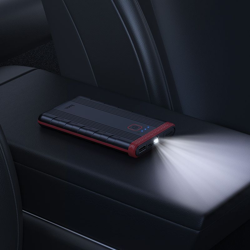hoco. QS5 Refined intelligent emergency start-up power bank 6000mAh - black