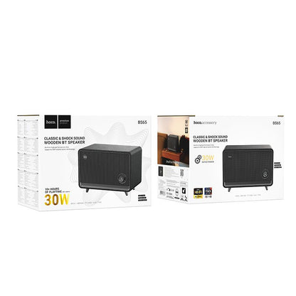 hoco. BS65 Pearl sound retro desktop BT speaker - black