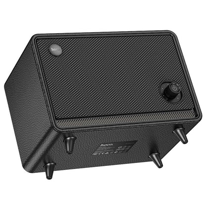 hoco. BS65 Pearl sound retro desktop BT speaker - black
