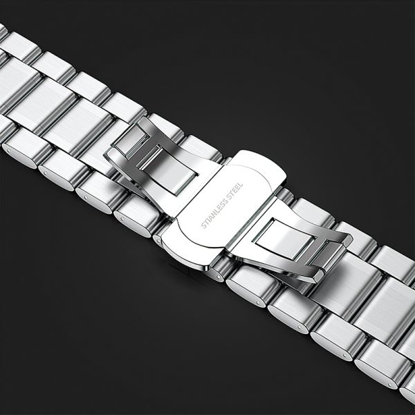 hoco. iWatch WA32 Grand series five-bead steel strap 38/40/41mm - silver