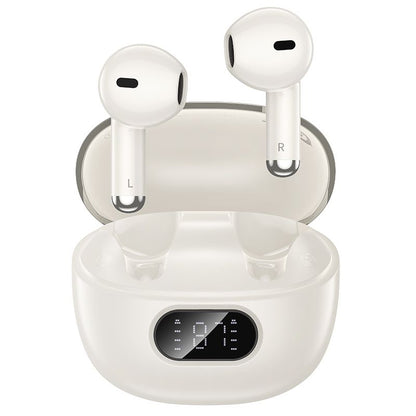 hoco. EQ18 Field ANC Active Noise Cancellation ENC true wireless BT headset - milky white