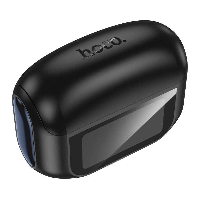 hoco. EQ21 Sandy true wireless ANC Active Noise Cancellation ENC touch screen BT headset - midnight black