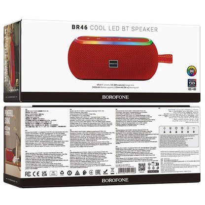 BOROFONE BR46 Delight sports BT speaker - red