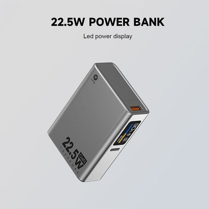 LITO LP05 GaN 10000mAh 22.5W Power Bank with LED display - Black