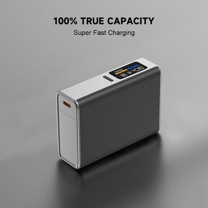 LITO LP05 GaN 10000mAh 22.5W Power Bank with LED display - Black