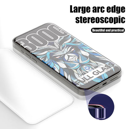 iPhone 13 / 13 Pro / 14 / 16e LITO LDG035 D MAX Clear 300C Big Curved Glass ESD Glue - Clear