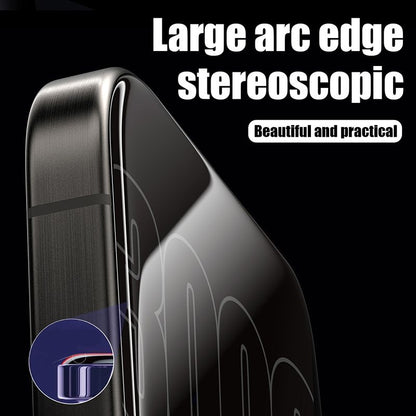 iPhone 13 / 13 Pro / 14 / 16e LITO LDG036 D MAX Privacy 300C Big Curved Glass ESD Glue - Clear
