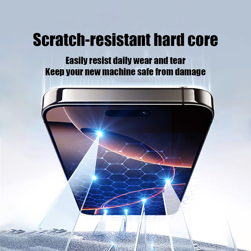 iPhone 13 / 13 Pro / 14 / 16e LITO LT - D9 D CLEAR Full Glass With Tools ESD - Black