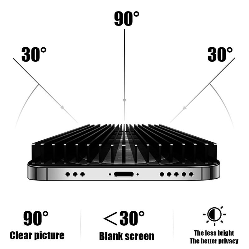 iPhone 16 LITO D10 D Privacy Full Glass With Tools - Black