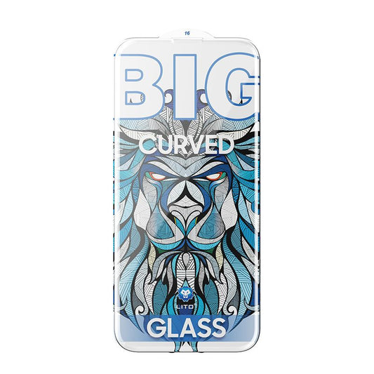 iPhone 13 / 13 Pro / 14 / 16e LITO LT - D19 Big curved 0.4mm Full Tempered Glass Screen Protector 5pcs - Clear