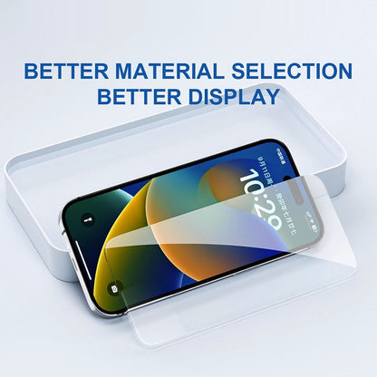 iPhone 13 / 13 Pro / 14 / 16e LITO LT - D19 Big curved 0.4mm Full Tempered Glass Screen Protector 5pcs - Clear