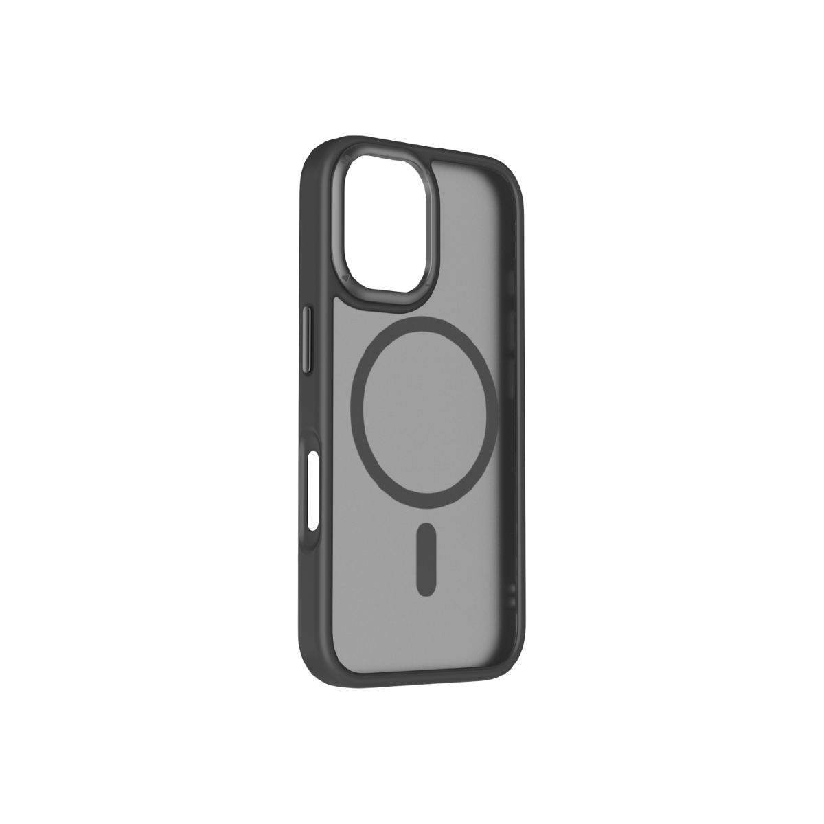 iPhone 16 Momax Hybrid Mag Case (MagSafe Compatible) - Black