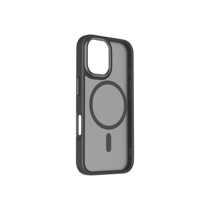 iPhone 16 Momax Hybrid Mag Case (MagSafe Compatible) - Black