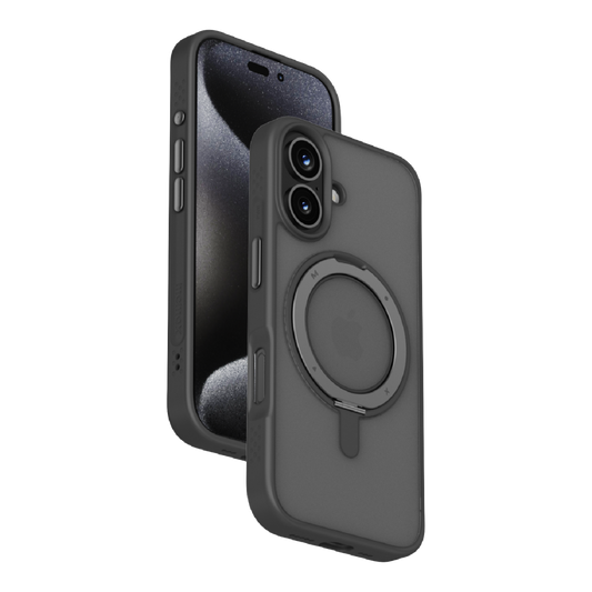 iPhone 16 Plus Momax Roller Mag Case (MagSafe Compatible) - Black