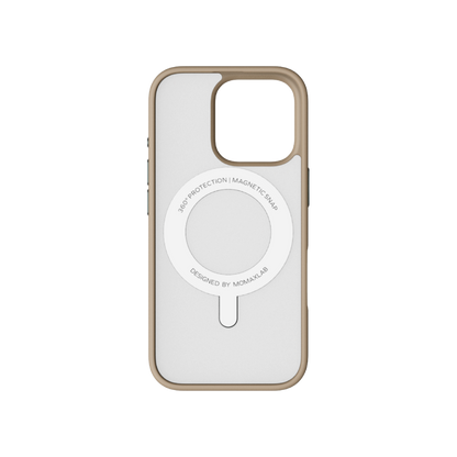 iPhone 16 Pro Momax Roller Mag Case (MagSafe Compatible) - Gold