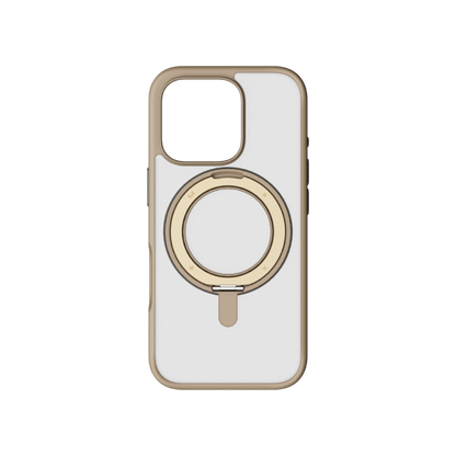 iPhone 16 Pro Momax Roller Mag Case (MagSafe Compatible) - Gold