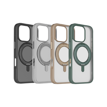 iPhone 16 Pro Momax Roller Mag Case (MagSafe Compatible) - Gold