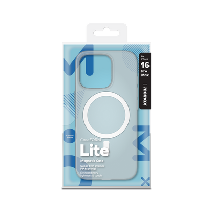 iPhone 16 Pro Max Momax Lite Mag Case (MagSafe Compatible) - White