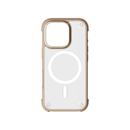 iPhone 16 Pro Momax Air Mag Case (MagSafe Compatible) - Gold