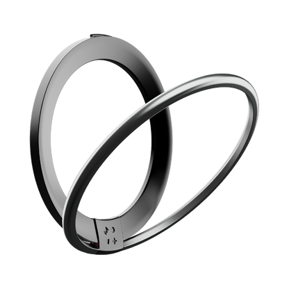 Momax Mag Ring Stand (MagSafe Compatible) - Black