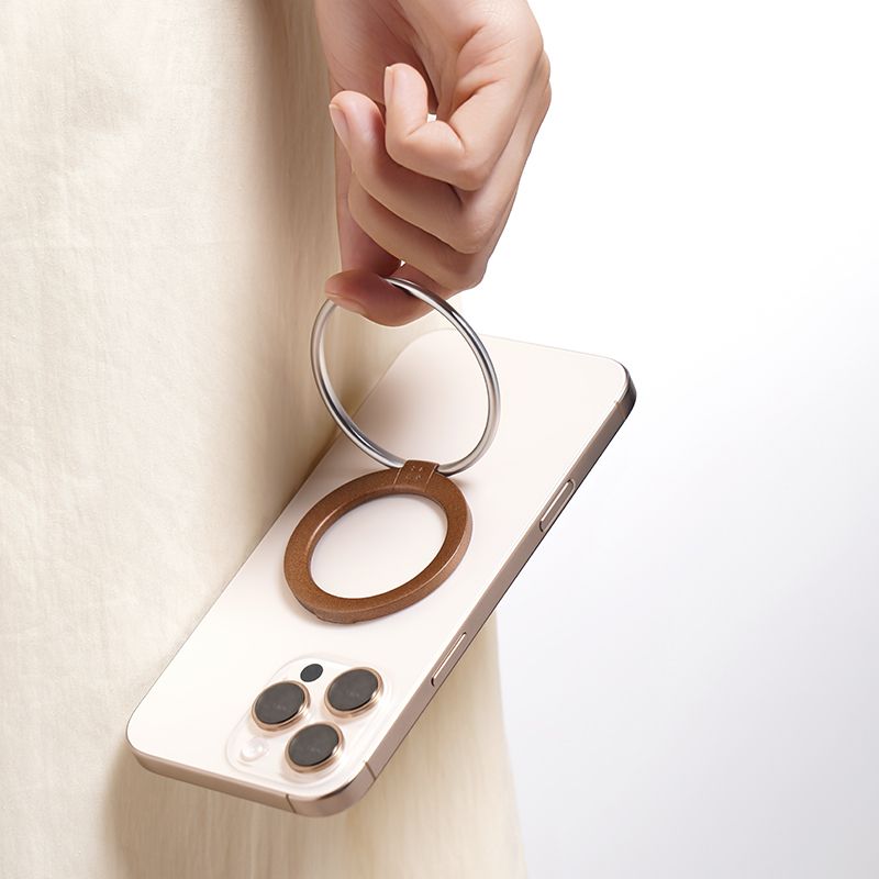 Momax Mag Ring Stand (MagSafe Compatible) - Gold