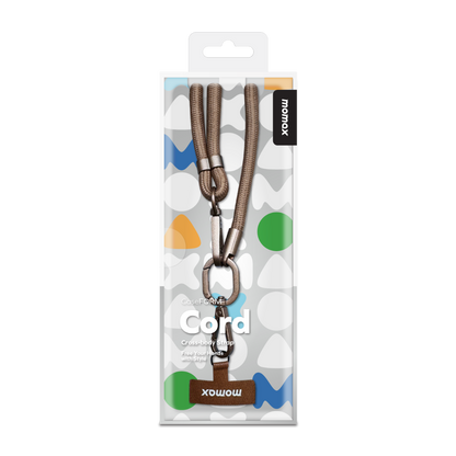 Skip to the beginning of the images gallery Momax Cord cros-body Strap - Gold