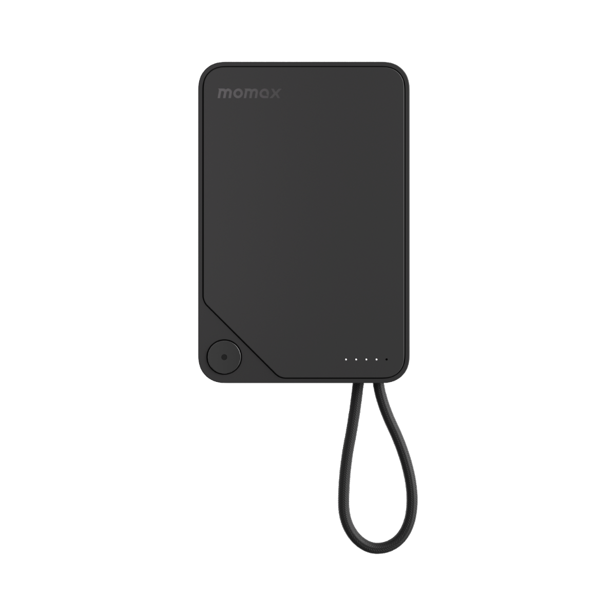 Momax 1-POWER 10000mah power bank with cable - Black