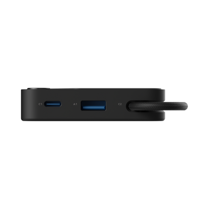 Momax 1-POWER 10000mah power bank with cable - Black