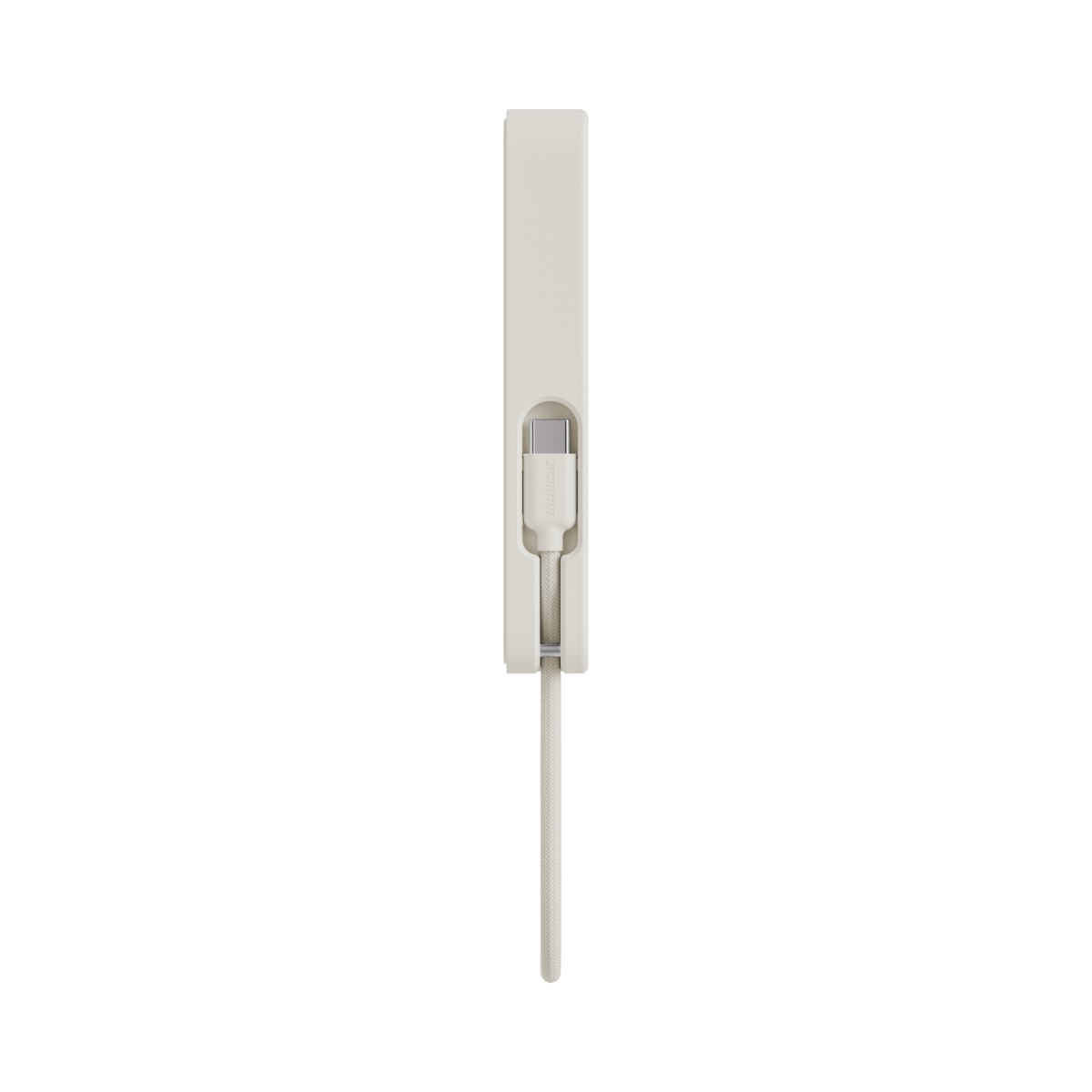 Momax 1-POWER 10000mah power bank with cable - White