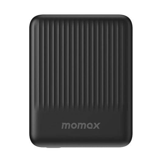 Momax Q.Mag Minimal 5000mAh Mag Wireless Battery (MagSafe Compatible) - Black