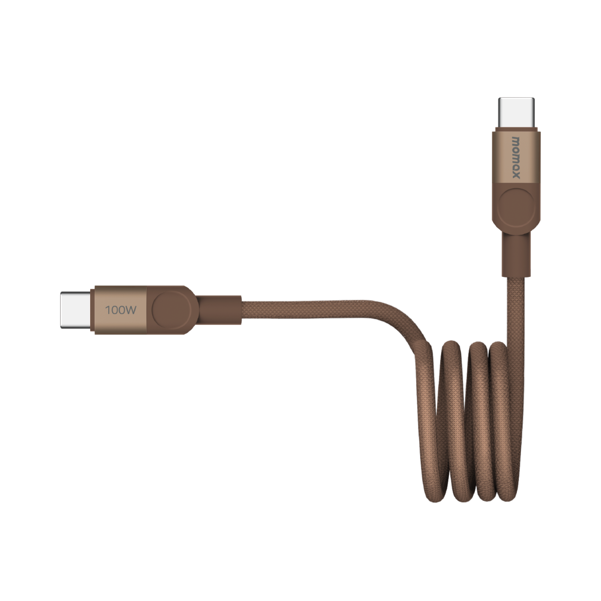 Momax Mag.Link Magnetic USB-C to USB-C cable 100w 1M - Gold