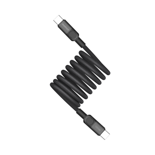 Momax Mag.Link Magnetic USB-C to USB-C cable 100w 2M - Black