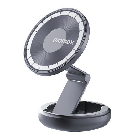 Momax MoVe Easy Mag Car Mount (MagSafe Compatible) - Grey2