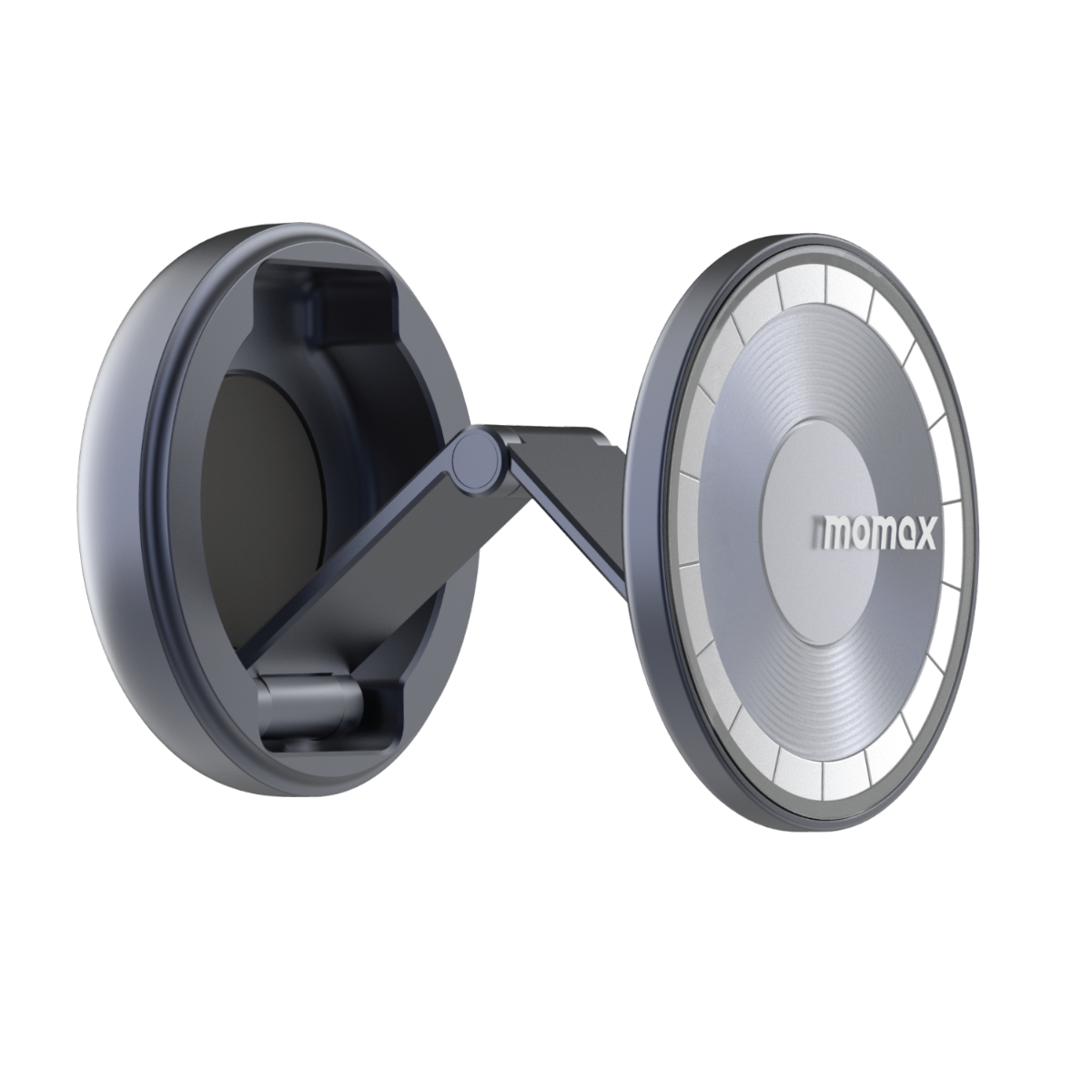 Momax MoVe Easy Mag Car Mount (MagSafe Compatible) - Grey2