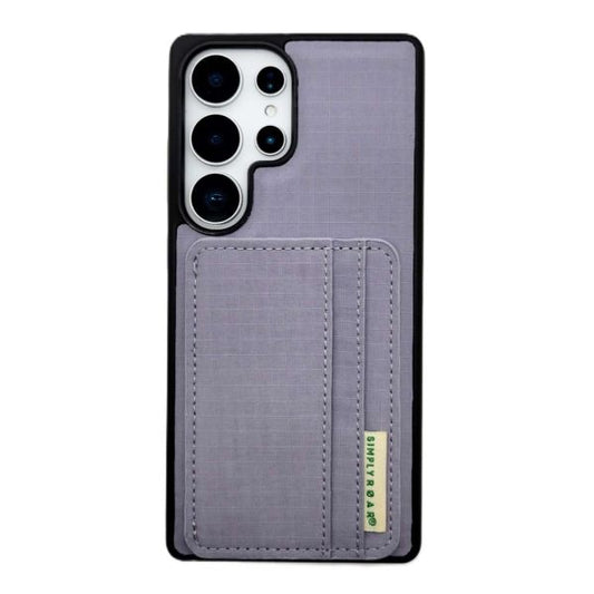 Samsung Galaxy S25 Ultra Simply Roar Fabric Stand Case - Lavender